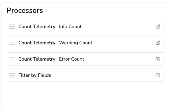 Logs To Metric Processors