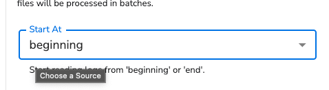 Configure audit beginning