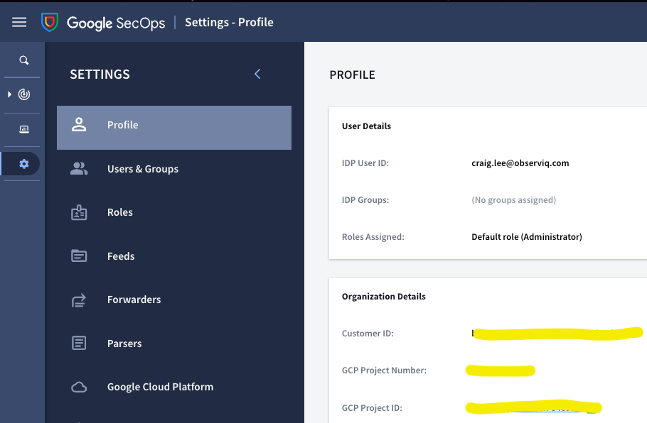 SecOps Profile