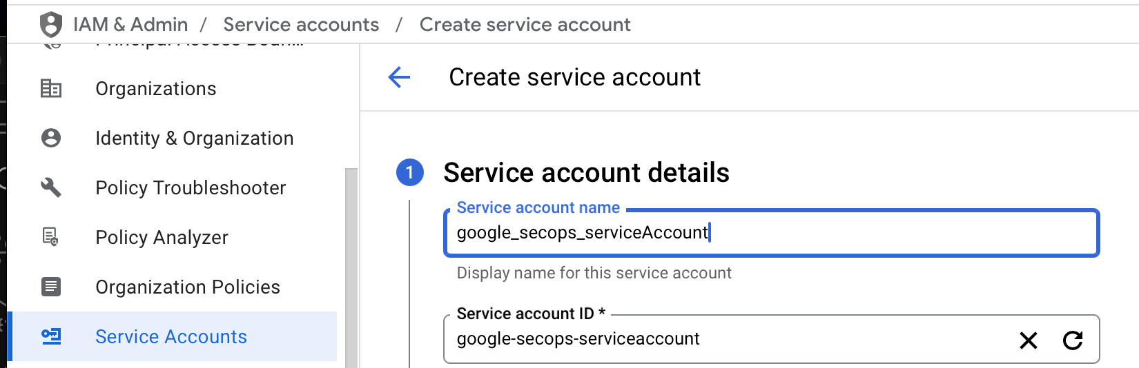 Service Account User