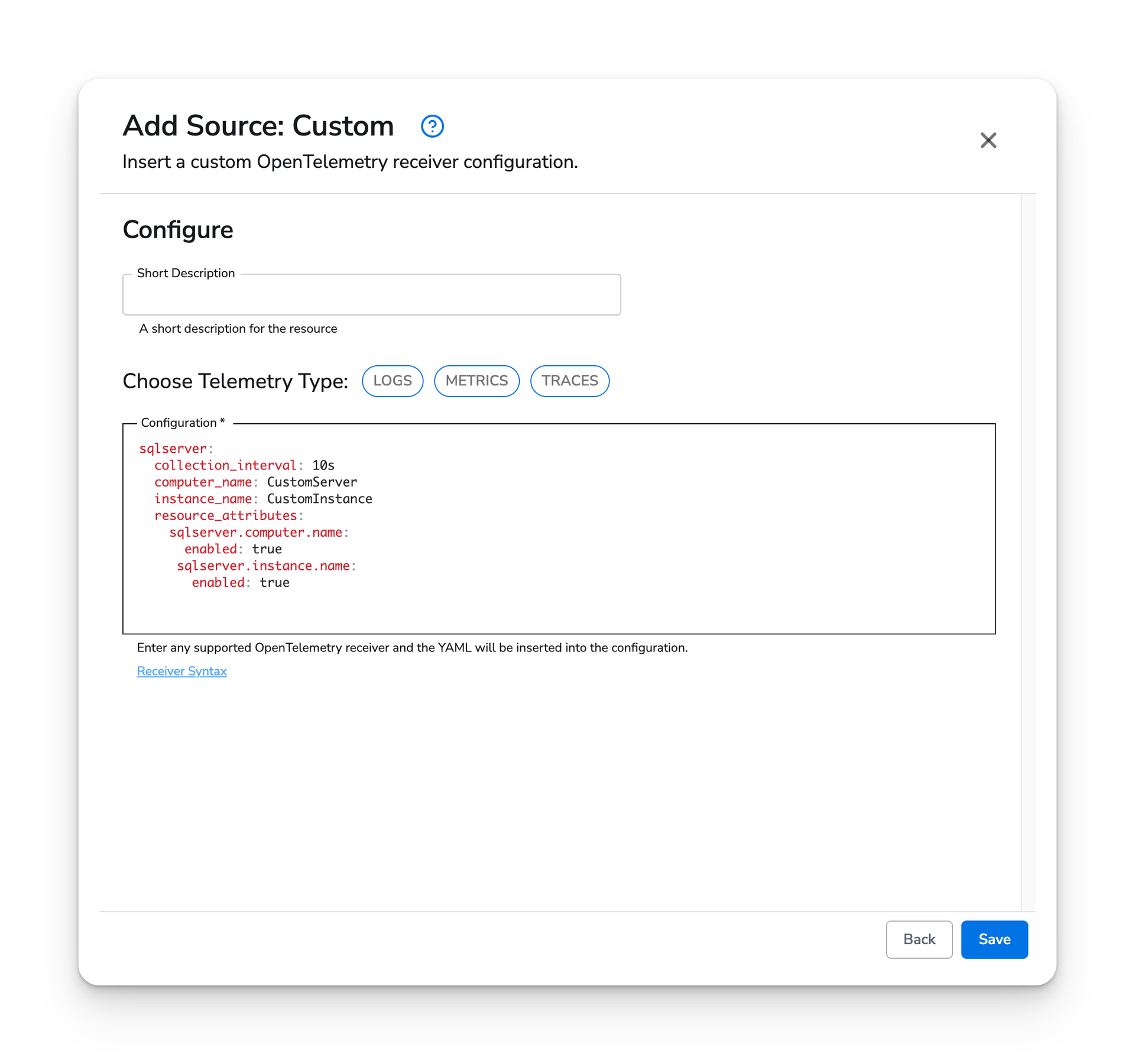 observIQ docs - Custom Source - image 1