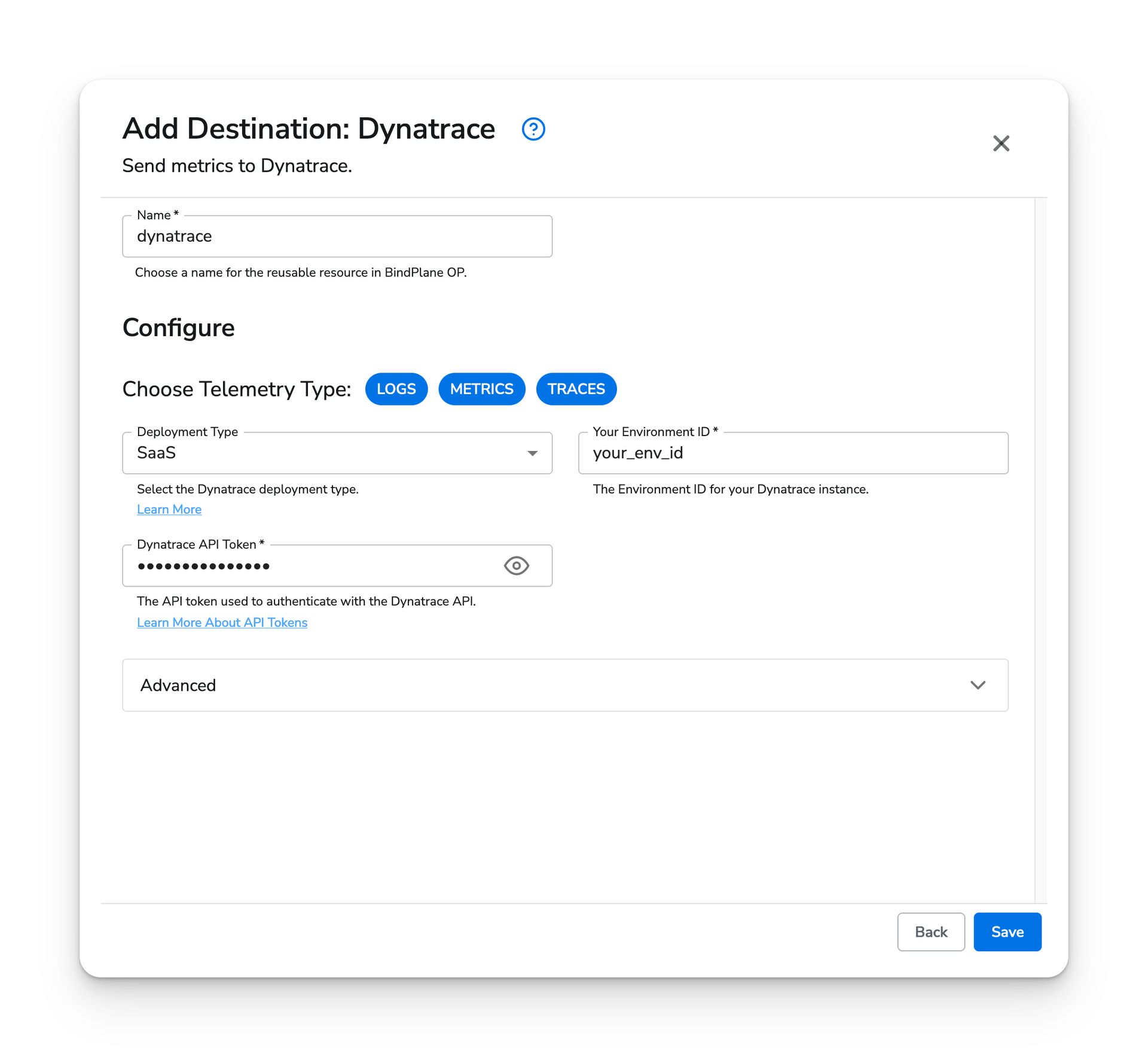 observIQ docs - Dynatrace OTLP Destination - image 1