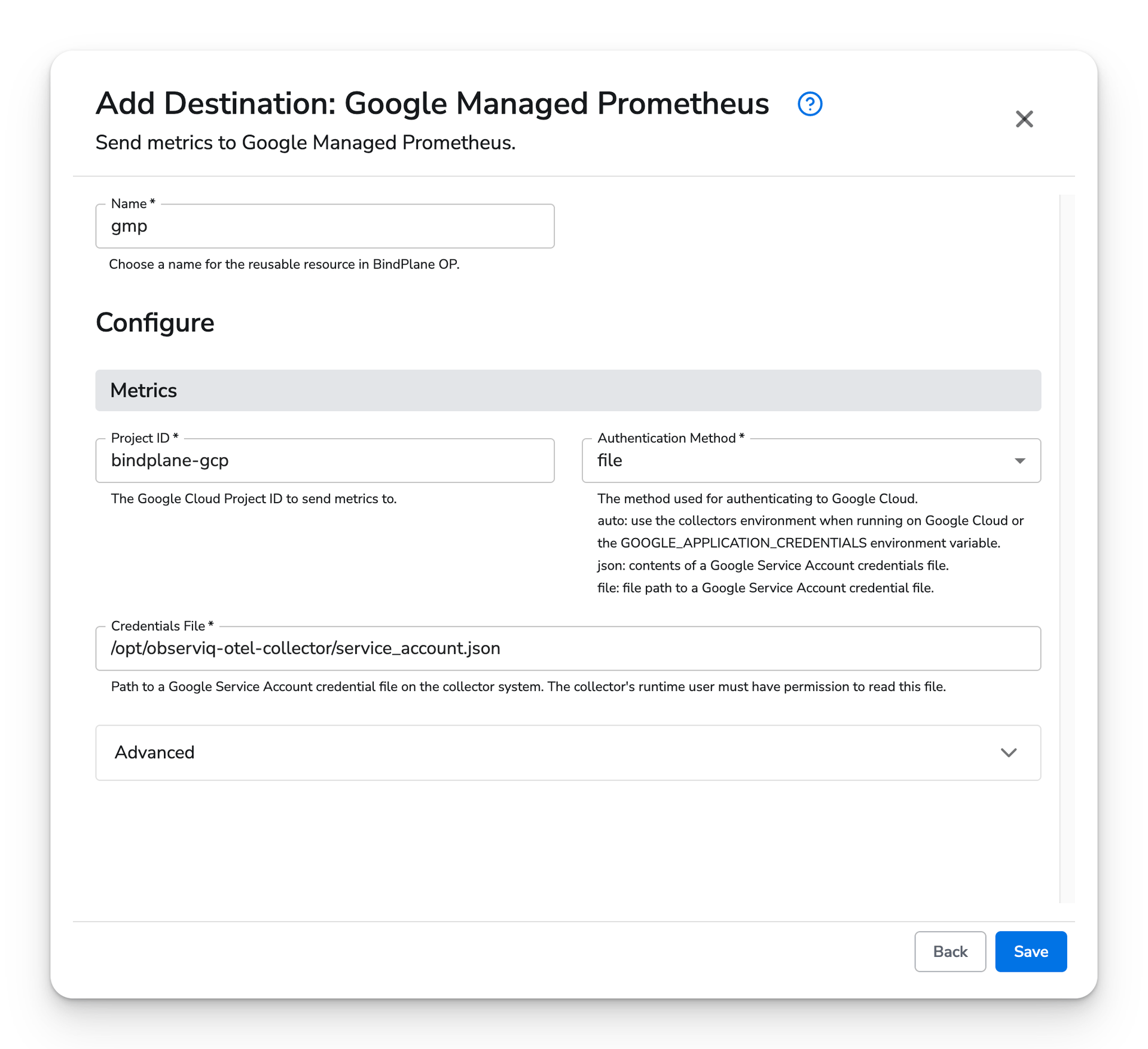 observIQ docs - Google Cloud Managed Service for Prometheus - image 3