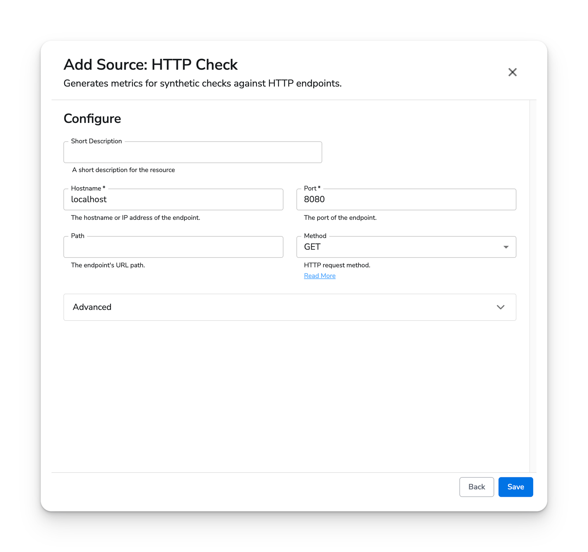 observIQ docs - HTTP Check Source - image 1