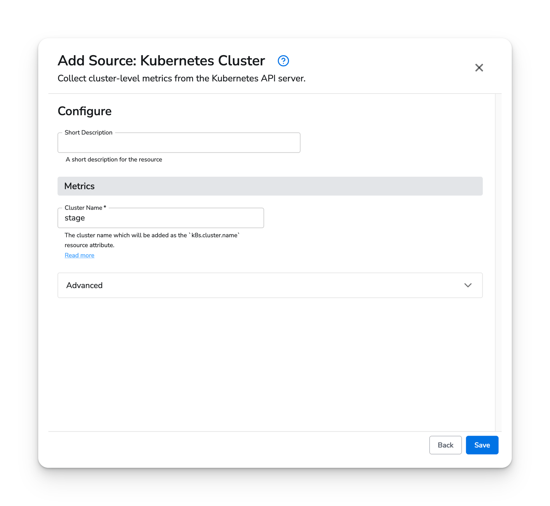 cluster source