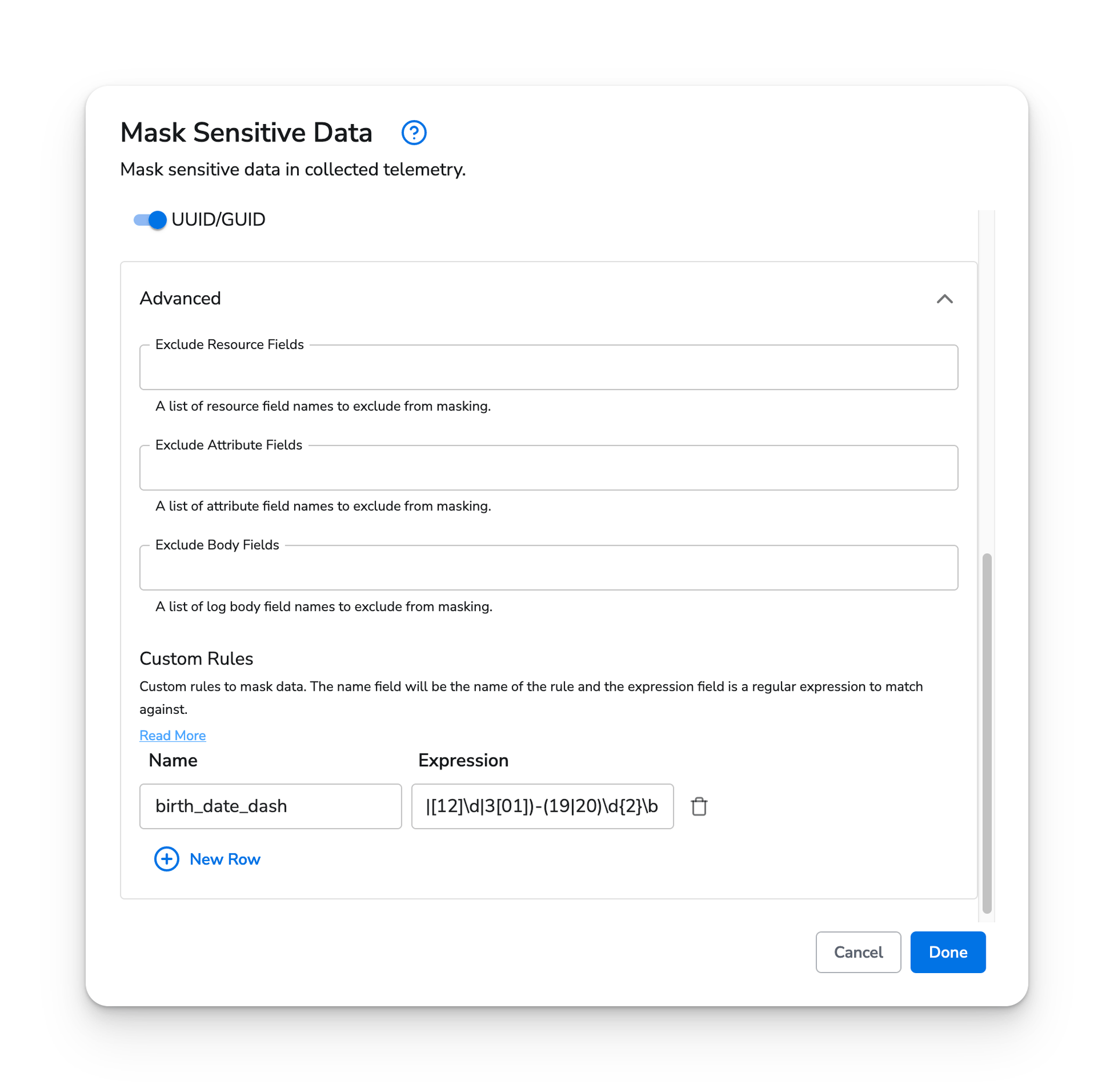 observIQ docs - Mask Sensitive Data - image 2