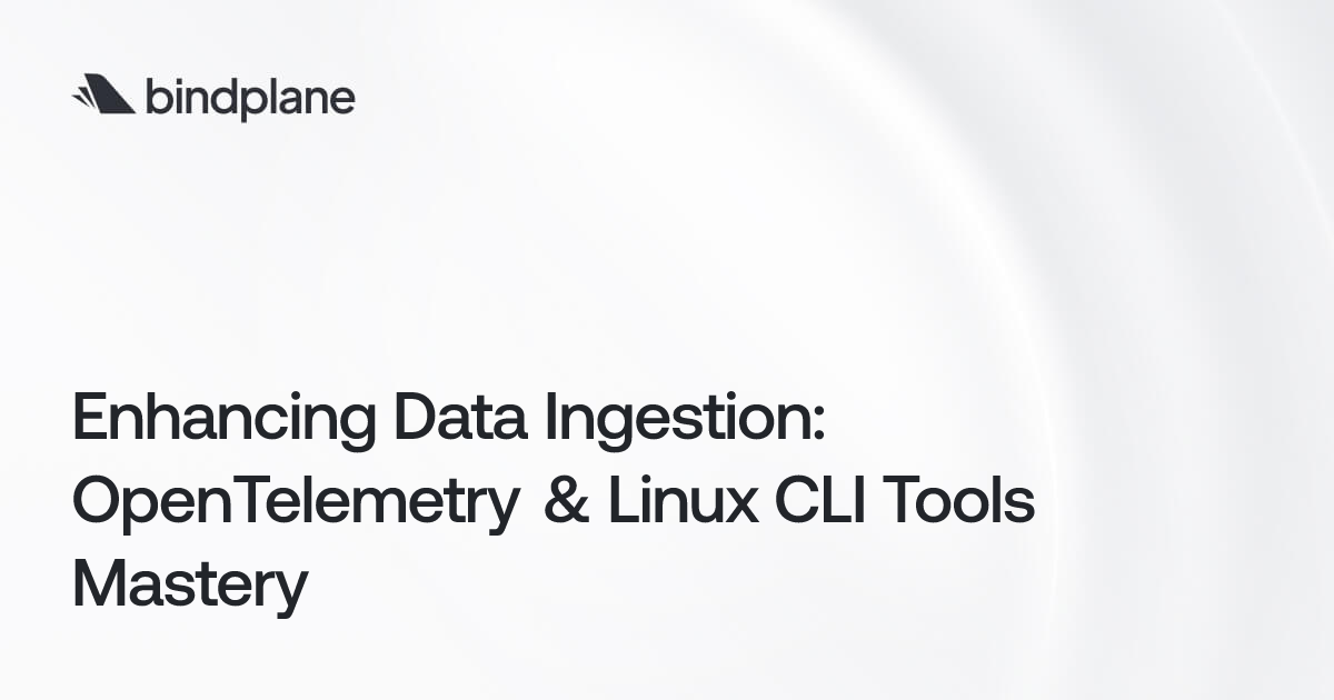 Enhancing Data Ingestion: OpenTelemetry & Linux CLI Tools Mastery ...